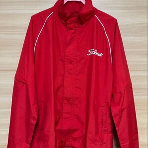 ☆タイトリスト Titleist レインウェア 上下セット 3L 収納袋付き☆