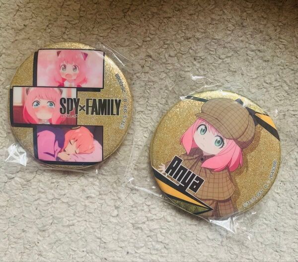 SPY×FAMILY アーニャ 缶バッジ 2個