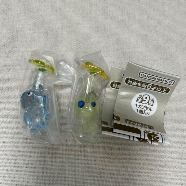 ピクミン めじるしアクセサリー2 ヒカリピクミン 氷ピクミン 2点 ガチャ ガチャガチャ