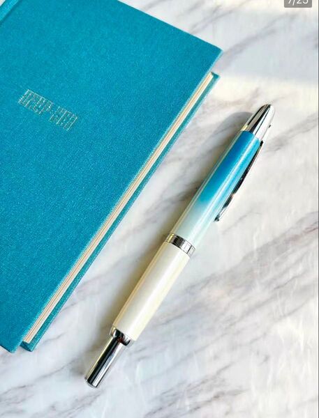 ノック式万年筆 JINHAO 10 ブルー