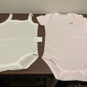 ミキハウス 未使用肌着 2枚セット 80