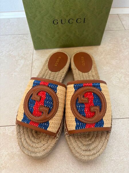 GUCCI レディースサンダル 約24cm 38サイズ サンダル シューズ
