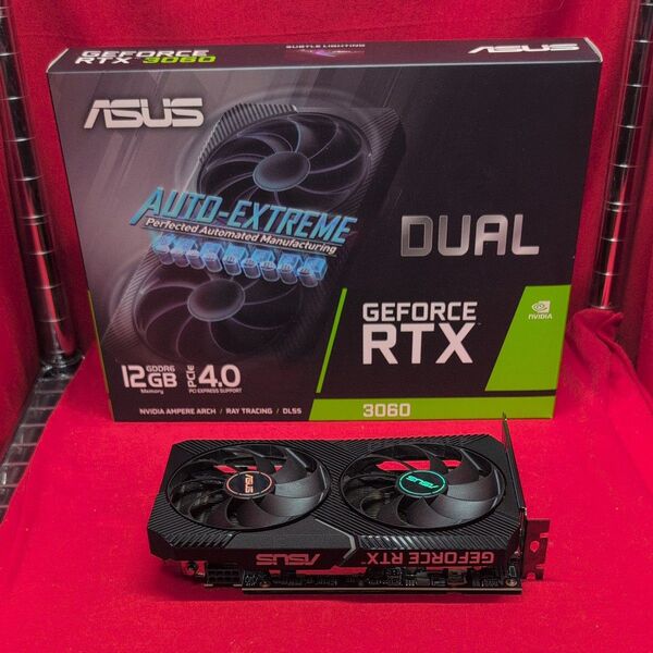 【動作確認済み】ASUS DUAL RTX3060 12GB GDDR6 NVIDIA GEFORCE
