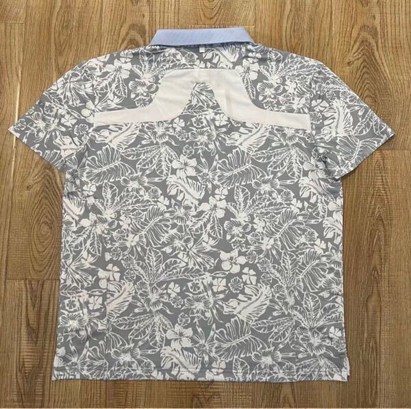 新品 J.LINDEBERG ゴルフ 半袖ポロシャツ グレー メンズ XL