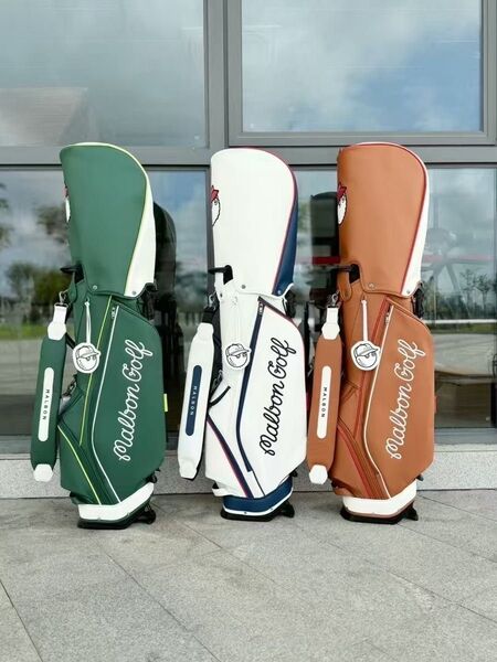 Malbon golf 新作 マルボン ゴルフ キャディバッグ スタンド型
