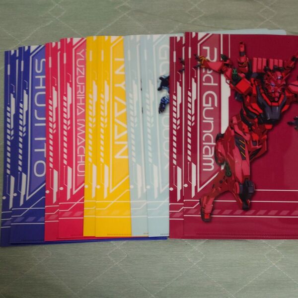 セブンイレブン ガンダム クリアファイル 全種×2セット
