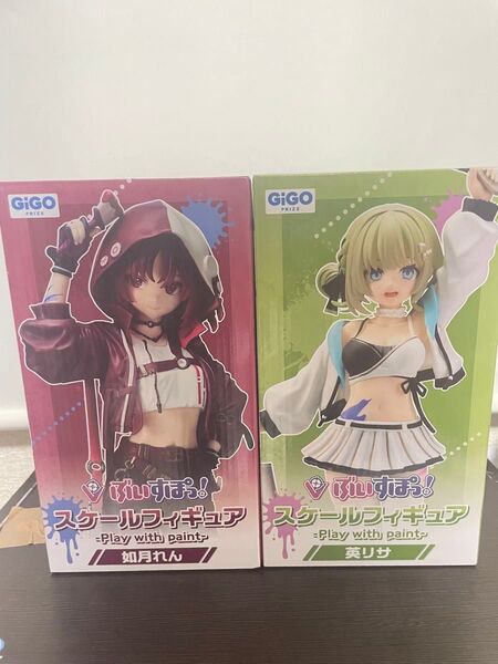 GIGO限定 スケールフィギュア ぶいすぽっ 英リサ 如月れん 2点セット