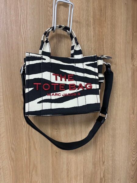 美品☆マークジェイコブス ゼブラ トートバッグ