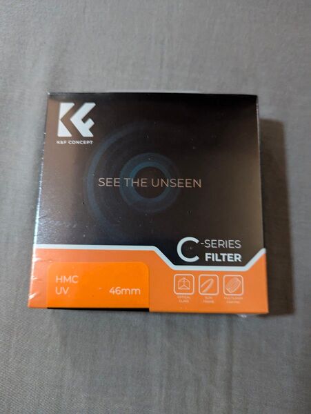 新品未使用品 K&F CONCEPT UVフィルター 46mm