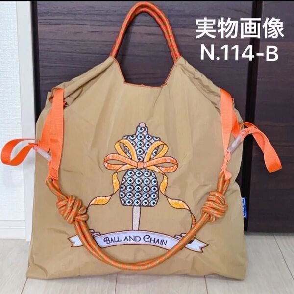 【新品N.114-B】チャイナドレス 刺繍トートバッグ エコバッグ ストラップ付き Mサイズ お値下げ不可2wayラスト1