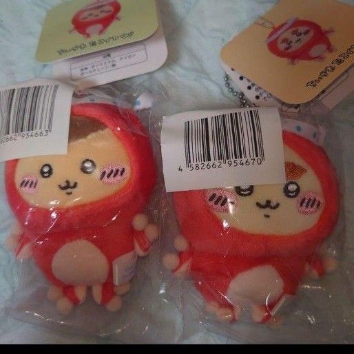ちいかわ たこイカくじ D賞 くりまんじゅう&シーサー 新品