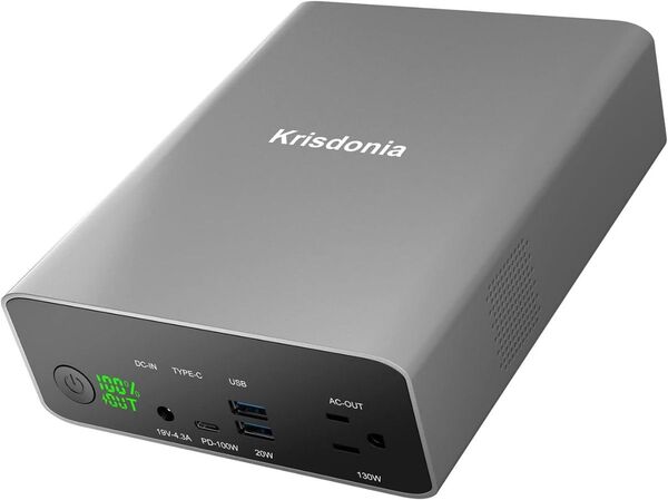 ポータブル電源 AC出力対応 モバイルバッテリー 296Wh 80000mAh メモリ