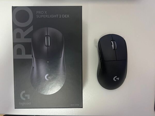 Logicool G PRO X SUPERLIGHT 2 DEX ワイヤレスゲーミングマウス GPROXSL-WLDEX 黒