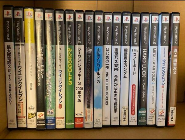 PS2 ゲームソフト 20本セット まとめ売り プレイステーション2 ソフトセット