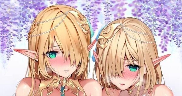 エルフ村 セシル&ククル B2タペストリー 魔太郎 BOOTH 受注生産 新品未開封