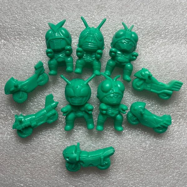 当時物 仮面ライダー倶楽部 SD バイク 消しゴム 食玩 まとめ 昭和レトロ