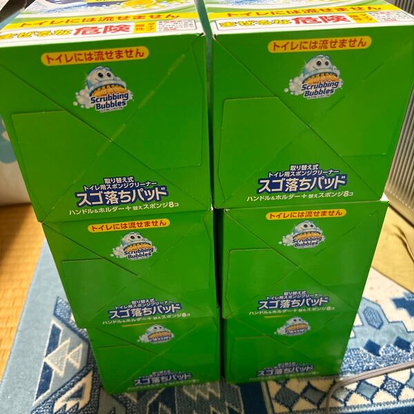 スクラビングバブル スゴ落ちパッド シトラス6セット 替スポンジ8個入り