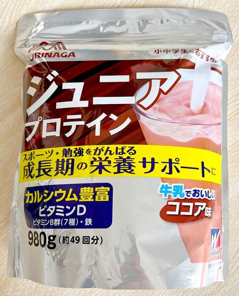 ウイダー ジュニアプロテイン ココア味 980g