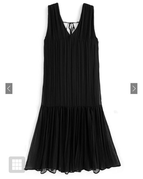 ワッシャーシフォンティアードワンピース grl