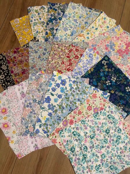 はぎれ 生地 花柄 カットクロス パッチワーク