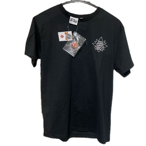 ボボボーボ・ボーボボ ドンパッチ Tシャツ Mサイズ アクリルキーホルダー付き ドンキコラボ 首領パッチ