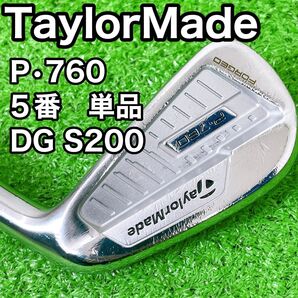 TaylorMade P760 フォージド 5番アイアン 単品 DG S200 P760 5i #5 ダイナミックゴールド