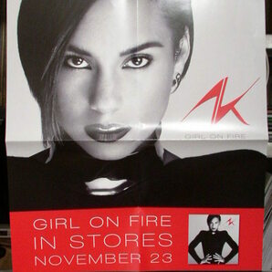 ALICIA KEYS - GIRL ON FIRE /ポスター!!の画像1