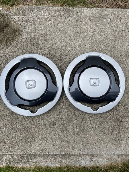 【走行少ない 600km】N-VAN ホイールキャップ ホイールカバー エヌバン JJ1 2枚 ホンダ純正