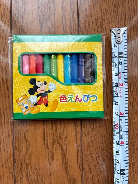ディズニーリゾート ミッキーマウス 色鉛筆12本セット 未使用