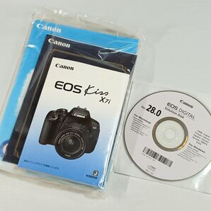 新品 Canon EOS Kiss X7i 説明書&CD-ROM