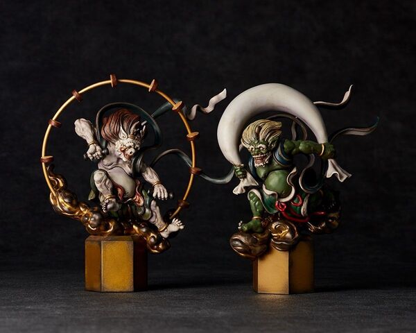 新品 美のるつぼ 風神雷神 海洋堂 フィギュア 送料無料!