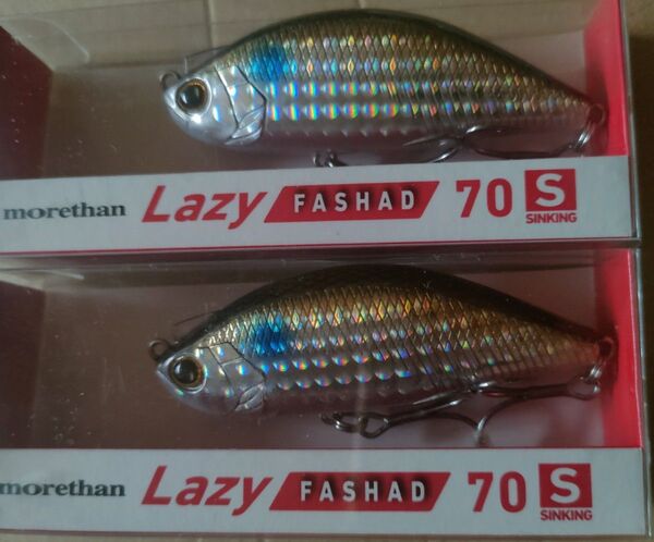 モアザン レイジー lazy ファシャッド 70S 3Dイナッ子 2個セット シーバス ダイワ