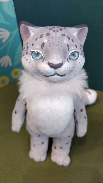 創作人形 ユキヒョウ