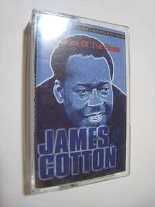 [ кассетная лента ] JAMES COTTON / TWO SIDES OF THE BLUES US версия J ms* хлопок 