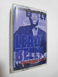 [ cassette tape ] LEADBELLY / GOODNIGHT IRENE US version red Berry 