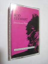 【カセットテープ】 ROD STEWART / ★新品未開封★ DOWNTOWN TRAIN SELECTIONS FROM STORYTELLER ANTHOLOGY US版 ロッド・スチュワート_画像1