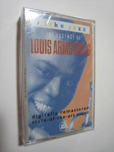 [ cassette tape ] LOUIS ARMSTRONG / * new goods unopened * THE ESSENCE OF LOUIS ARMSTRONG US version Louis * Armstrong 