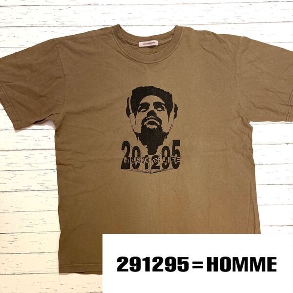 【291295=HOMME】MUSIC OF LIFE Tシャツ(M)