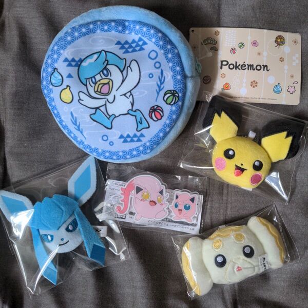 ポケモン ピチューパピモッチグレイシア クワッス プリン サケプッシポ