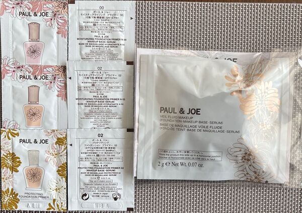 PAUL & JOE 下地&ファンデーション サンプルセット