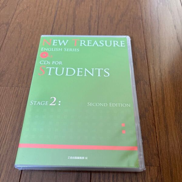 NEW TREASURE ENGLISH SERIES STAGE2 SECOND EDITION 学生用CD 未使用