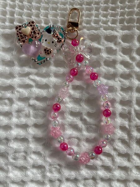 ハンドメイド ストラップ キーホルダー