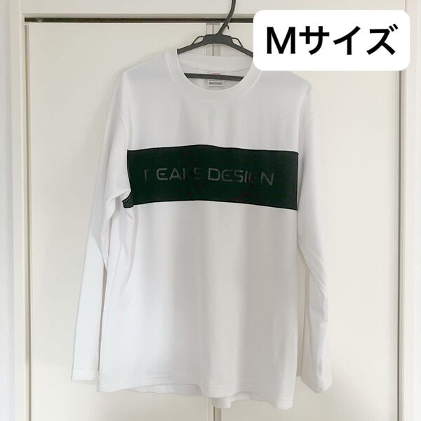 ※推しクーポン▲200円 TIGORA(BEAMS DESIGN) 長袖 Tシャツ クルーネック カットソー 白 メンズ M