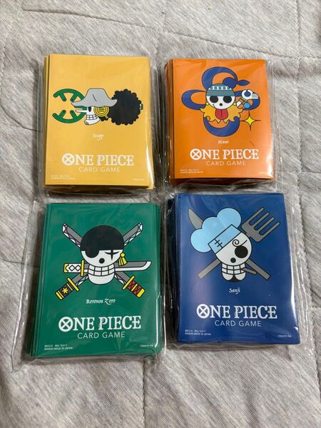 ワンピースカード ワンピース リミテッドカードスリーブ リミテッド スリーブ 麦わらの一味 ナミ ウソップ サンジ ゾロ 未開封