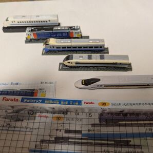 新幹線&特急チョコエッグ、まとめ5個