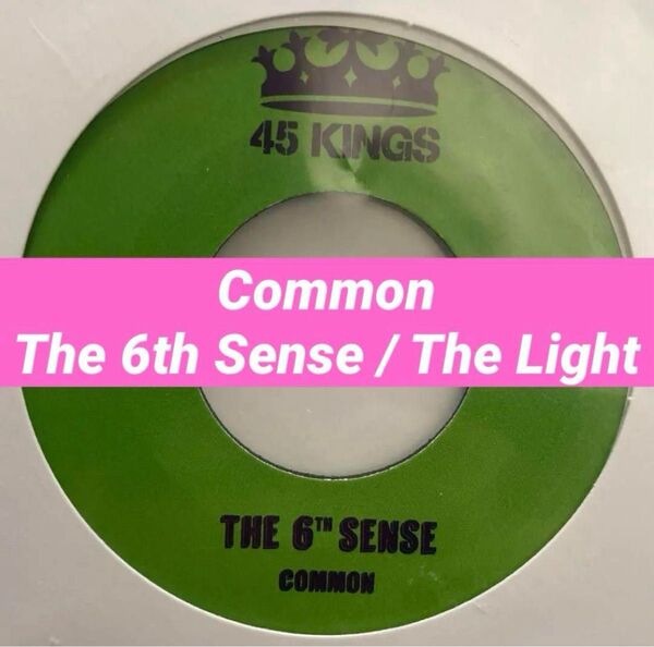 【7インチ】Common - The 6th Sense / The Light HIPHOP RAP 45 ヒップホップ 7"
