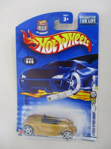 B03 Hot Wheels HYUNDAI SPYDER CONCEPT 2002 049 ホットウィール 未開封 デッドストック