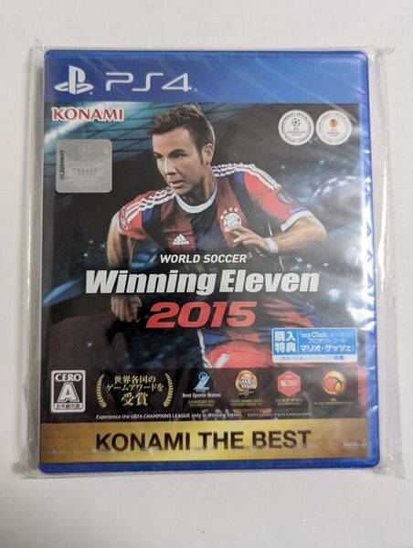 ウイニングイレブン2015 KONAMI THE BEST PS4 新品未開封