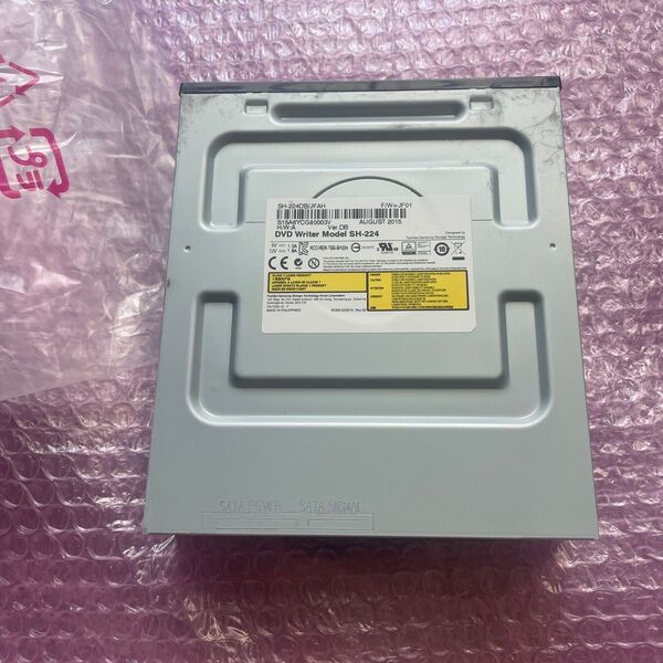 東芝Samsung スーパーマルチDVDドライブ SH-224 DVD Writer SATA接続 現状渡し