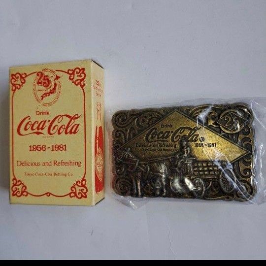 コカ・コーラ アンティーク バックル 非売品 ヴィンテージ レトロ